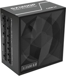 Zasilacz Lian Li SX Series 80 PLUS Platinum Zasilacz, w pełni modularny, PCIe 5.1, ATX 3.1 - 1.000 Watt, czarny