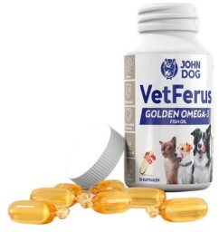 John Dog VetFerus GOLDEN OMEGA-3 FISH OIL 30 kaps