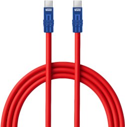Newell NL4988 Kabel USB-C 100 W 2 m silikonowy czerwono-granatowy