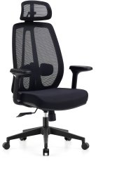 Krzesło biurowe Cobra Office Plus HF504BK Czarne