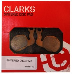 Clarks Okładziny hamulcowe CLARKS VX846 Metaliczne, Dla MAGURA (Marta 2009, Louise 2007, Julie HP, Carbon 2008)