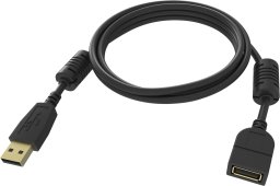 Kabel USB Vision TC-2MUSBEXT-BL kabel USB USB 2.0 2 m USB A Czarny