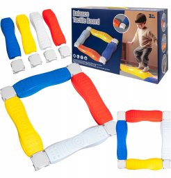 Ścieżka Sensoryczna Trening Równowagi Modułowy Tor Balansowy 65 X 65 Cm