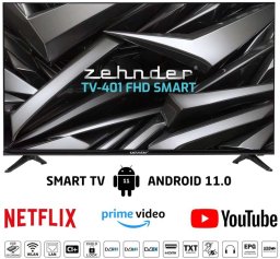 Telewizor Zehnder Telewizor 40" TV-401 Smart Android FHD