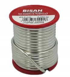 Bisan miękki lut S-SN97Cu3 B/T 03.0 250 g (szpula) B870091