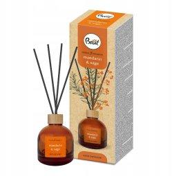 Dyfuzor zapachowy DRAMERS Herbal Moments Mandarynka Szałwia Patyczki zapachowe 100 ml