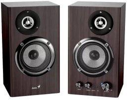 Głośniki komputerowe Genius Głośnik SP-HF1812BT, BT, 3.5mm jack, 50W, ciemne drewno