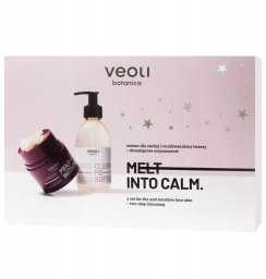 VEOLI BOTANICA_SET Melt Into Calm masełko do demakijażu 40g + żel do mycia twarzy 190ml