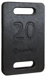 Obciążenie Płyta żeliwna treningowa z uchwytem Ruck Plate 20 kg