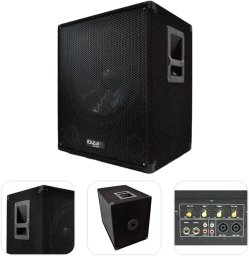 Kolumna Ibiza Sound Subwoofer aktywny 15'' 800W SUB15A one size