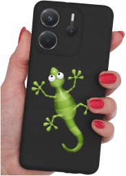 krainaGSM ETUI do Xiaomi Redmi Note 14 4G | WZORY | SILIKONOWE MATT CASE + SZKŁO 9H