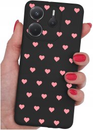 krainaGSM ETUI do Xiaomi Redmi Note 14 4G SILIKONOWE MATT CASE + SZKŁO 9H