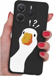 krainaGSM ETUI do Xiaomi Redmi Note 14 4G | WZORY | SILIKONOWE MATT CASE + SZKŁO 9H