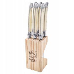 Laguiole LAGUIOLE Steak knives Pearl SET 6 SdV