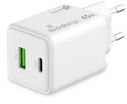 Ładowarka MediaRange POWER ADAPTER USB/USB-C 45W/FAST MRMA113-2