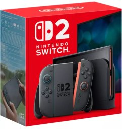 Nintendo Switch 2 portable game console 20.1 cm (7.9") 256 GB Ekran dotykowy Wi-Fi Czarny