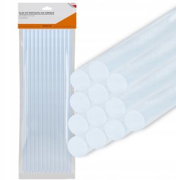 Wkłady klejowe 7 mm x 270 mm przezroczyste 12 szt.