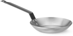 Patelnia Hendi Patelnia ze stali węglowej Lyonnaise śr. 210 mm Patelnia ze stali węglowej Lyonnaise śr. 210 mm