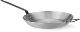 Patelnia Hendi Patelnia ze stali węglowej Lyonnaise z 2 uchwytami śr. 360 mm Patelnia ze stali węglowej Lyonnaise z 2 uchwytami śr. 360 mm