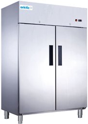 ARKTIC Szafa mroźnicza 2-drzwiowa 8 półek STAL GN 2/1 1054 l 950 W