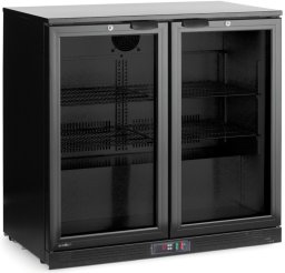 Lodówka chłodziarka barowa na napoje 2-drzwiowa LED 158 l 160 W 90x53x87 cm Lodówka chłodziarka barowa na napoje 2-drzwiowa LED 158 l 160 W 90x53x87 cm