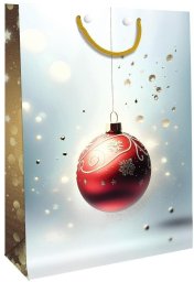 JU-PITER Torebka ozdobna świąteczna bombka duża