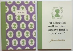 Jane Austen Notatnik A6 linia 2szt