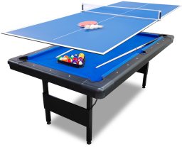 Stół bilardowy Hustler PRO 6FT składany z blatem do tenisa stołowego