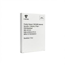 F-SECURE Internet Security - 5 Device, 3 Year - ESD-DownloadESD