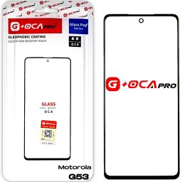 Motorola Moto G53 Szyba z Klejem OCA do Refabrykacji Zbitego Ekranu