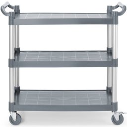 Amerbox Wózek kelnerski serwisowy do 150 kg 3-półki 842x486 mm