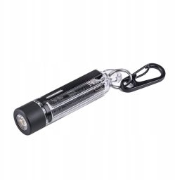 NEXTORCH Latarka 300/700lm/78m 180mAh/USB-C ładowalny z breloczkiem Biały/czerwony/niebieski/UV + światło stroboskopowe