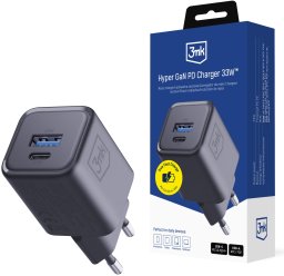 Ładowarka 3MK Hyper Charger PD 33W GaN QC4+ czarny