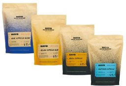 Kawa ziarnista HAYB Espresso Starter Pack 4x250g