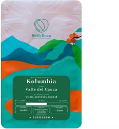 Kawa ziarnista BeMyBean Kolumbia Valle del Cauca 1 kg