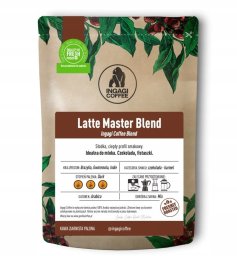 Kawa ziarnista Ingagi Kawa ziarnista Coffee Latte Master Blend 1kg