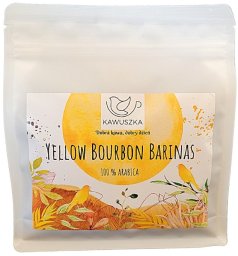 Kawa ziarnista Kawuszka Kawa ziarnista Brazylia Yellow Bourbon Barinas ESPRESSO 250g