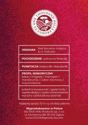 Kawa ziarnista Muhabura Kawa ziarnista RWANDA MUHABURA TABOO ESPRESSO 400g