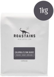 Kawa ziarnista Roastains Kawa ziarnista Kolumbia Flying Buddy ESPRESSO 1kg