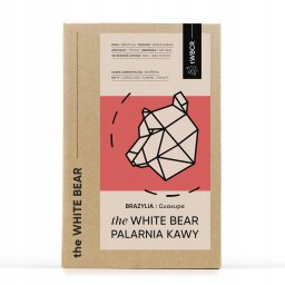 Kawa ziarnista The White Bear Kawa ziarnista Brazylia Guaxupe 1kg
