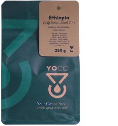 Kawa ziarnista YoCo Kawa ziarnista Coffee Ethiopia Boku Abel Gr.1 Filtr 250g