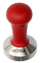 Lelit Tamper PLA471R do ubijania kawy - 57 mm, czerwone drewno