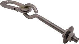 Domax SWING HOOK M12X160 WITH CARABINIER