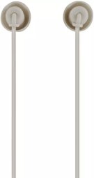 SŁUCHAWKI DOKANAŁOWE “RELAX“ 3,5MM, PIASKOWE