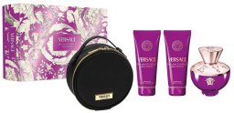 Versace Dylan Purple Pour Femme zestaw woda perfumowana spray 100ml + balsam do ciala 100ml + żel pod prysznic 100ml +