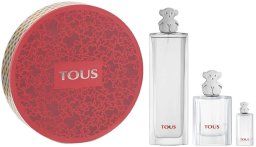 Tous Woman zestaw woda toaletowa spray 90ml + woda toaletowa spray 30ml + miniatura wody toaletowej 4.5ml