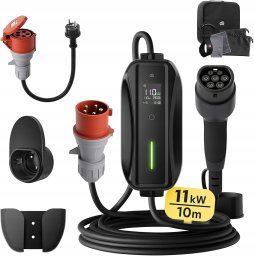 Ładowarka Anker Przenośna stacja ładująca 11 kW 3-fazowa 10 m 6-16 A CEE typu 2