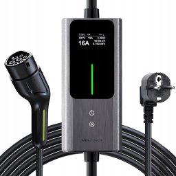 Kabel do ładowania samochodów Anker VDLPOWEREU Kabel do ładowania typu 2 Schuko (typ wtyczki) 3,68 kW 6-16 A 5m 1-fazowy EV