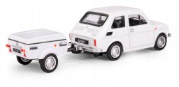 Daffi Zest.Fiat126p przyczepa NiewKrótka biały K-611 16115