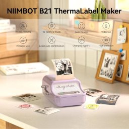 Drukarka etykiet Niimbot B21 Pro Portable Label Printer (purple)